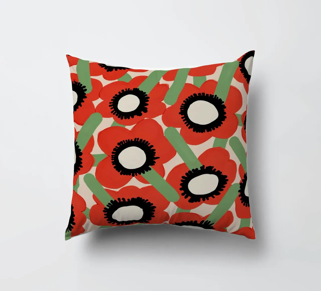 Happy Poppy cuscino da treechild