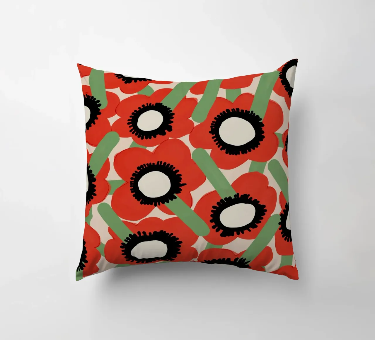 Happy Poppy cuscino da treechild