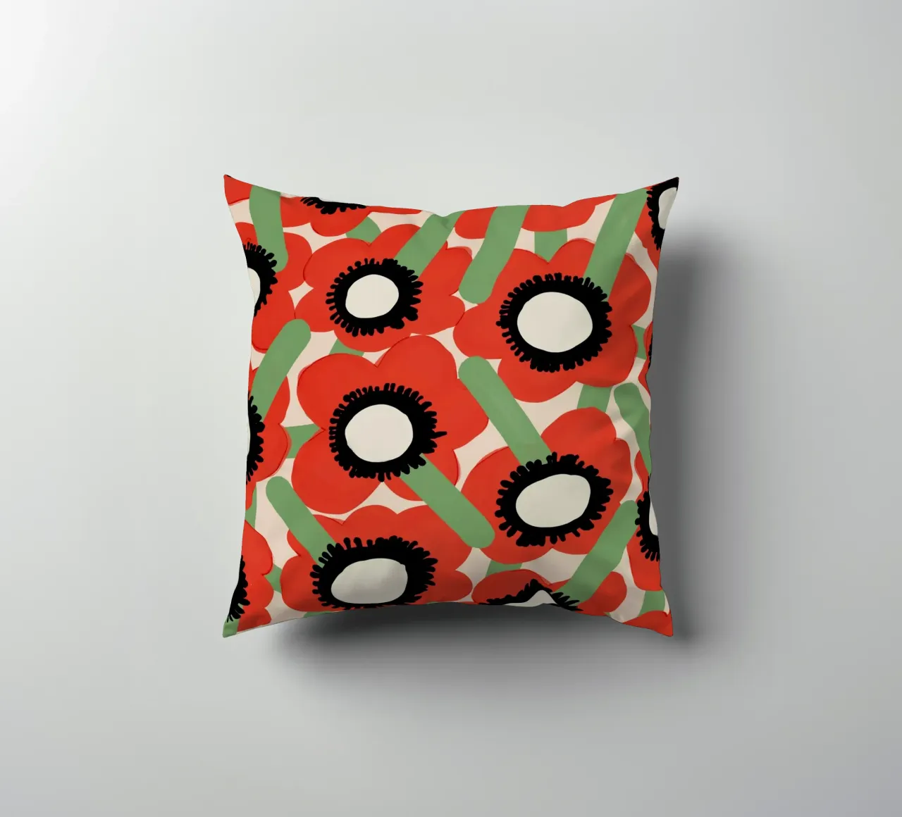 Happy Poppy cuscino da treechild