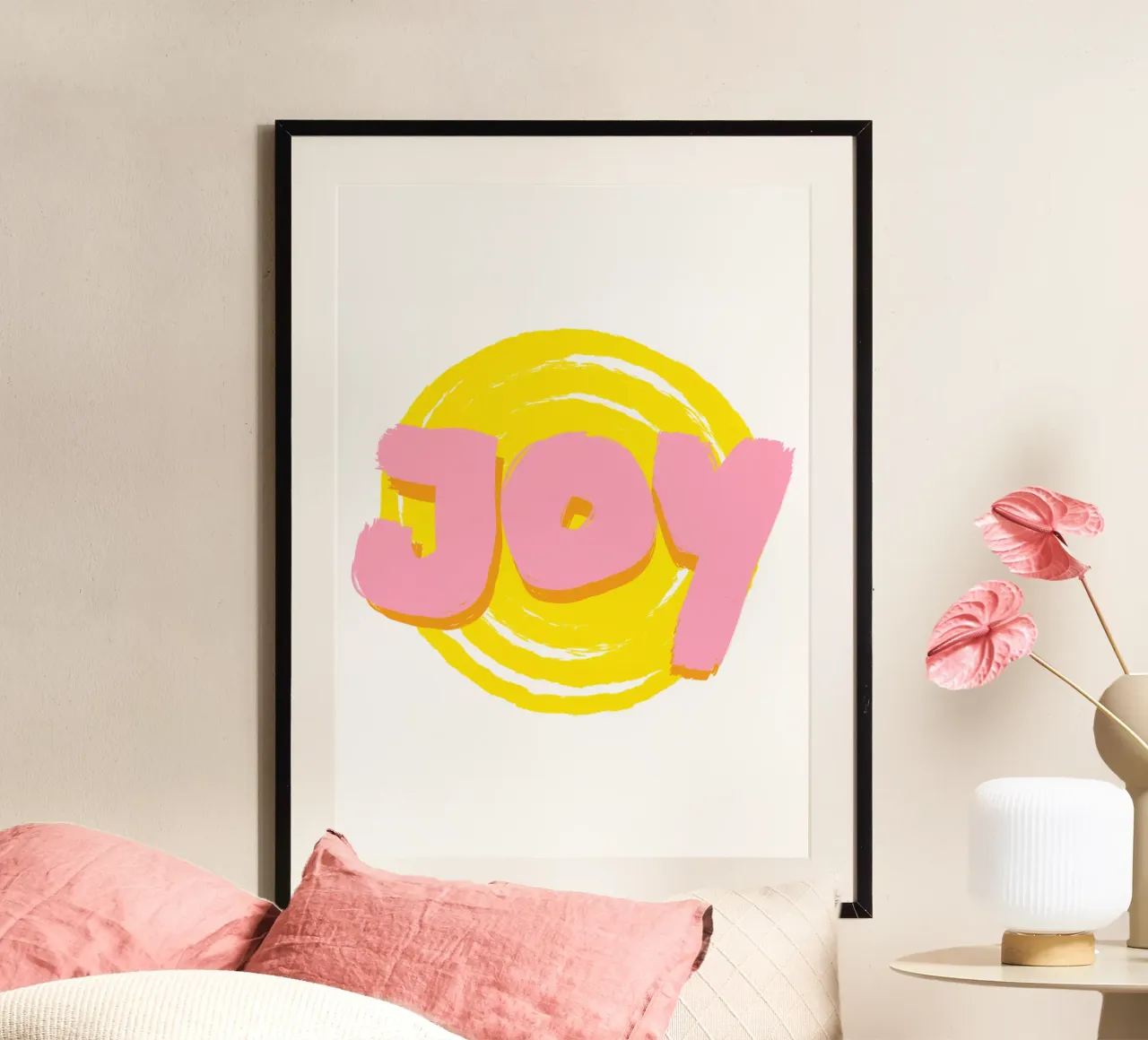 Joy poster da BAINAI QUOTES