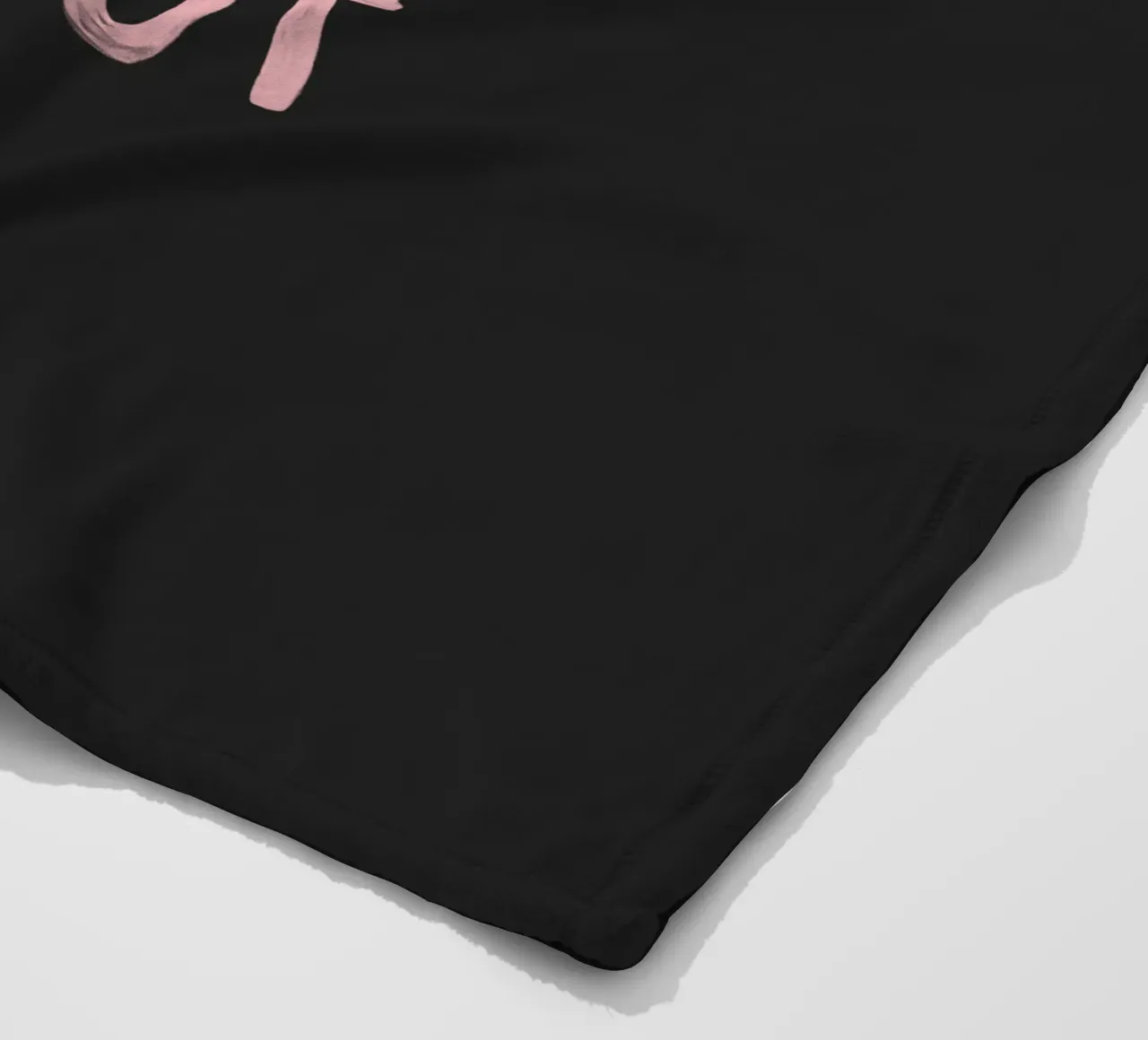 Quando si è in dubbio si balla in rosa nero con scritte sgargianti coperta in pile da THE MOTIVATED TYPE