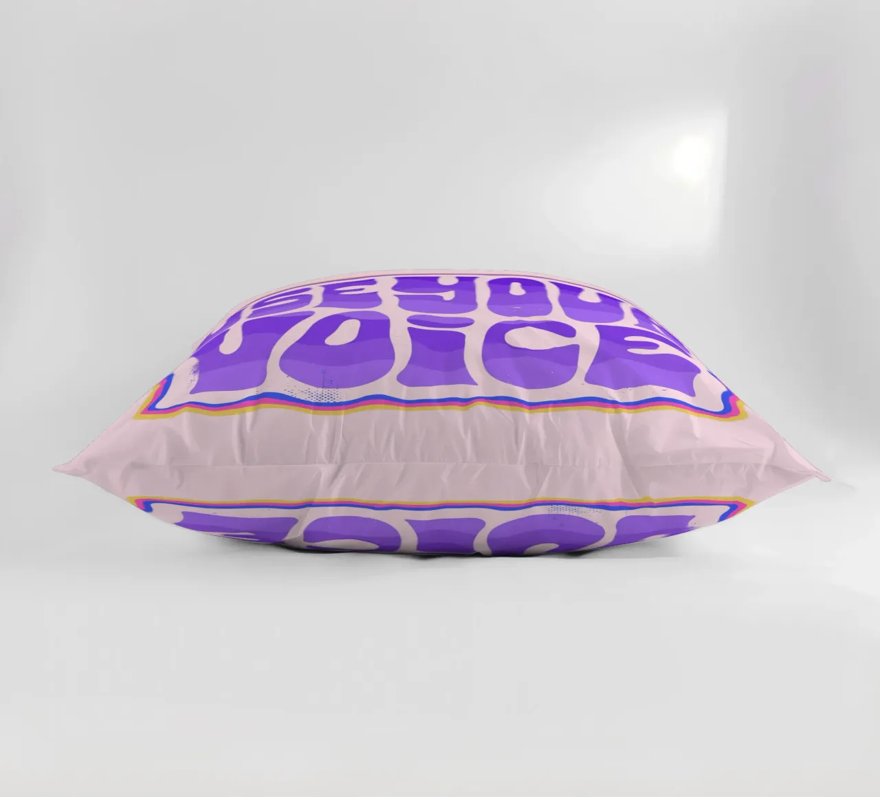 Say It Loud – Dein Statement in Farbe decorative cushion by QuooodZ by MooodzArt