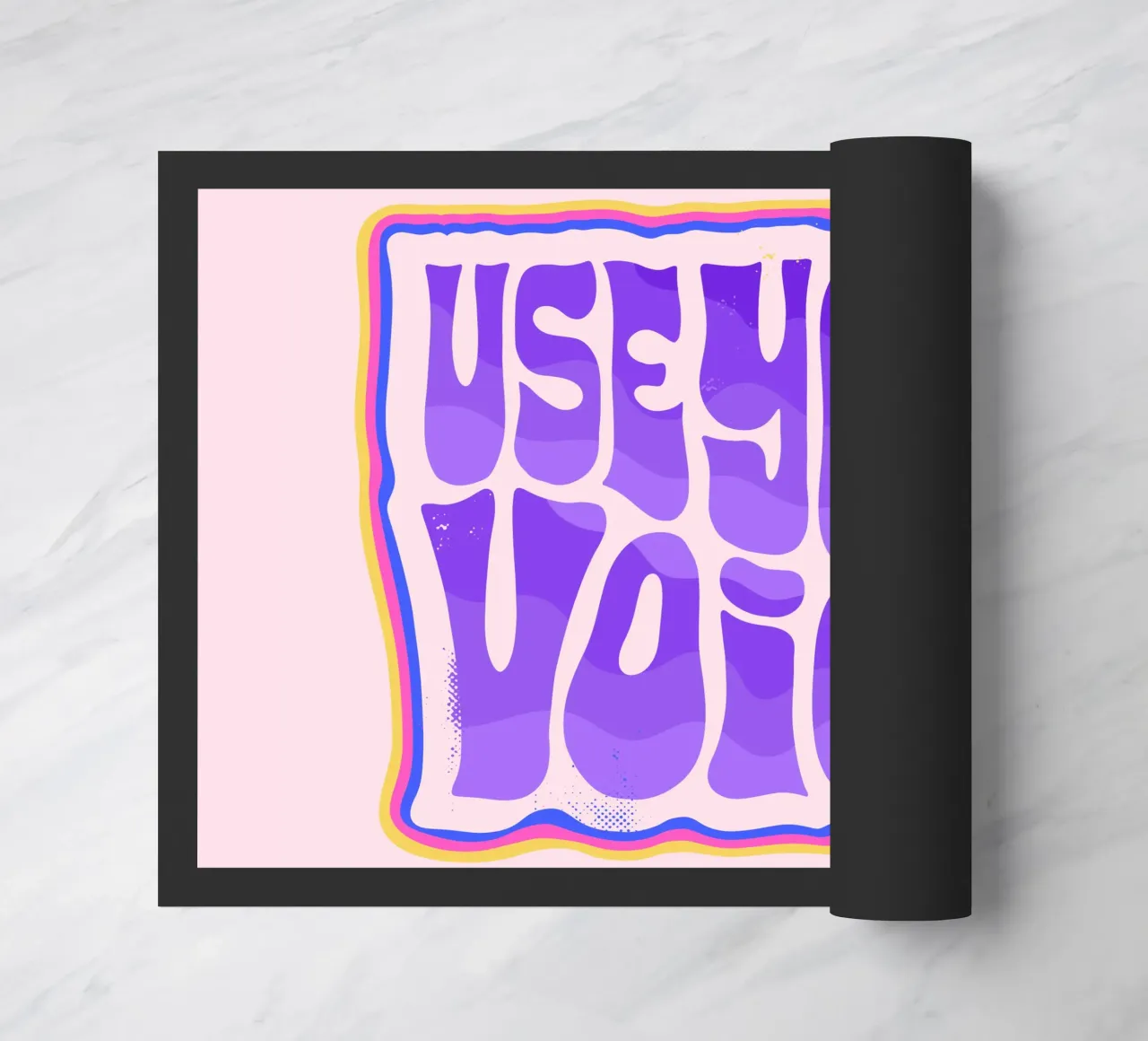 Say It Loud - Su declaración en color felpudo de QuooodZ by MooodzArt