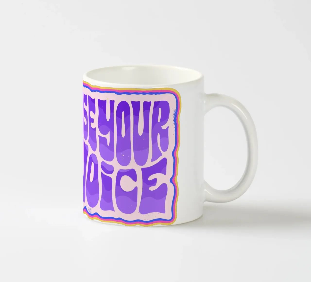 Say It Loud – Dein Statement in Farbe ceramic mug by QuooodZ by MooodzArt