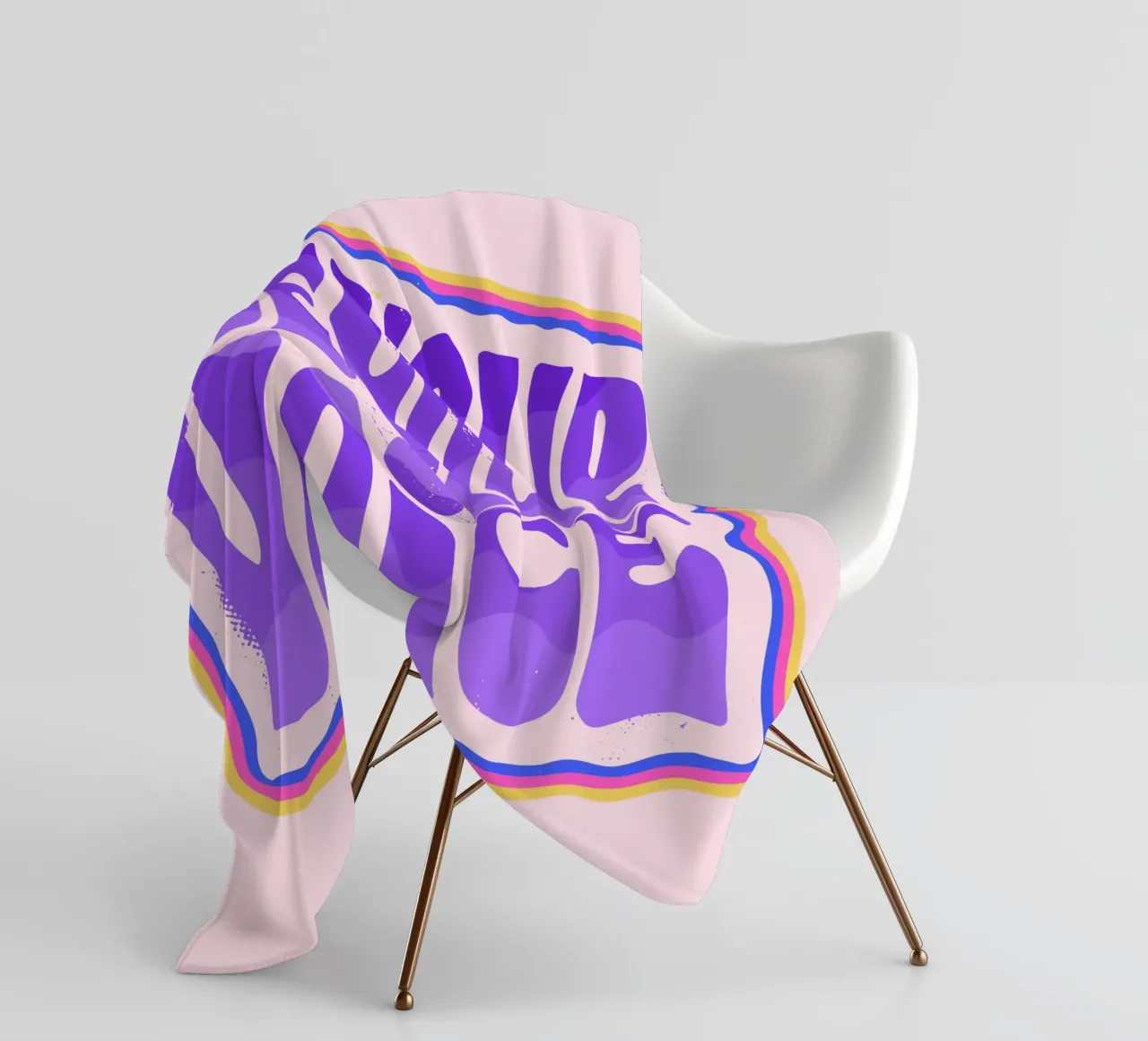 Say It Loud - Dein Statement in Farbe Fleecedecke von QuooodZ by MooodzArt
