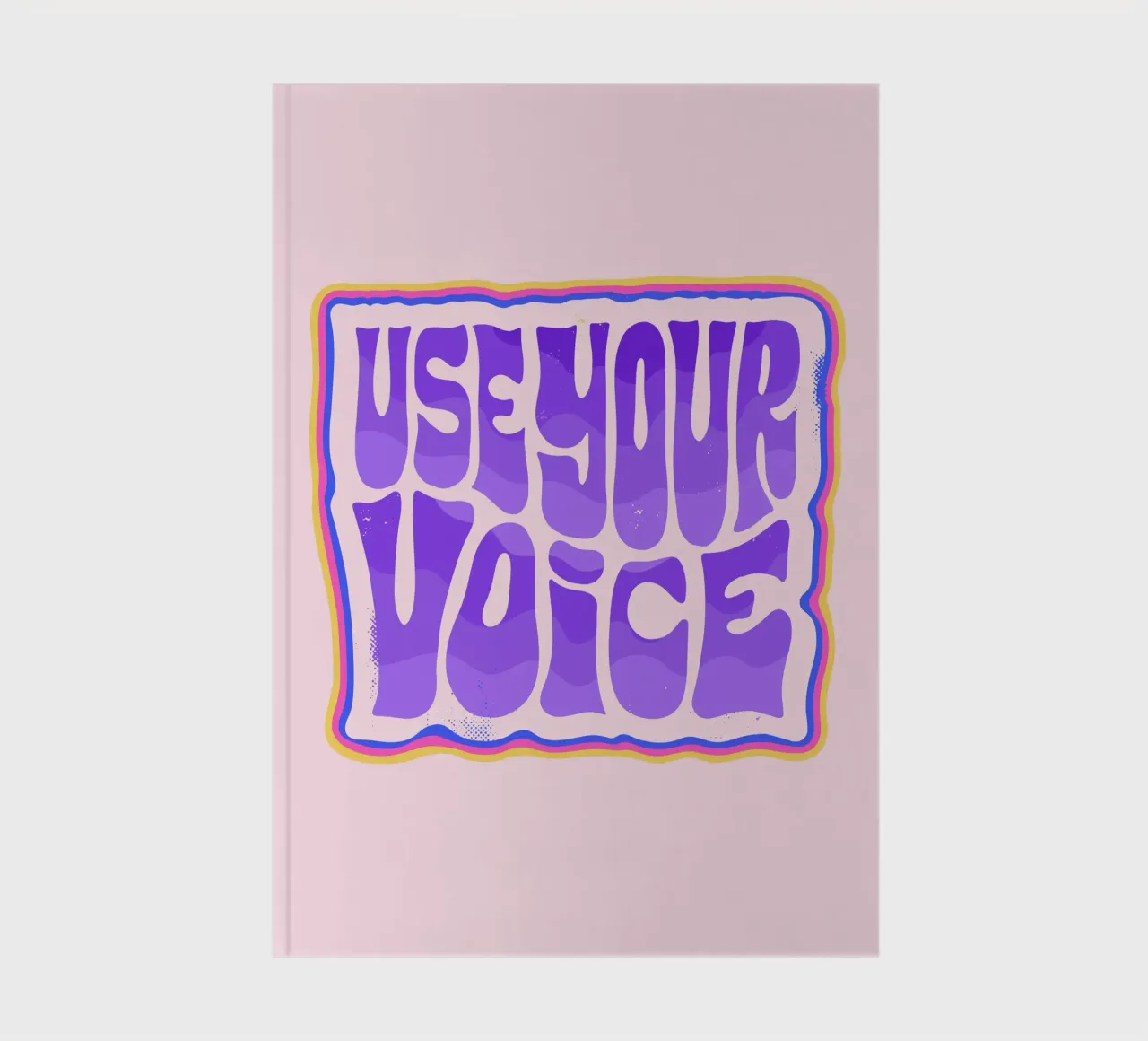 Say It Loud – Dein Statement in Farbe notebook by QuooodZ by MooodzArt