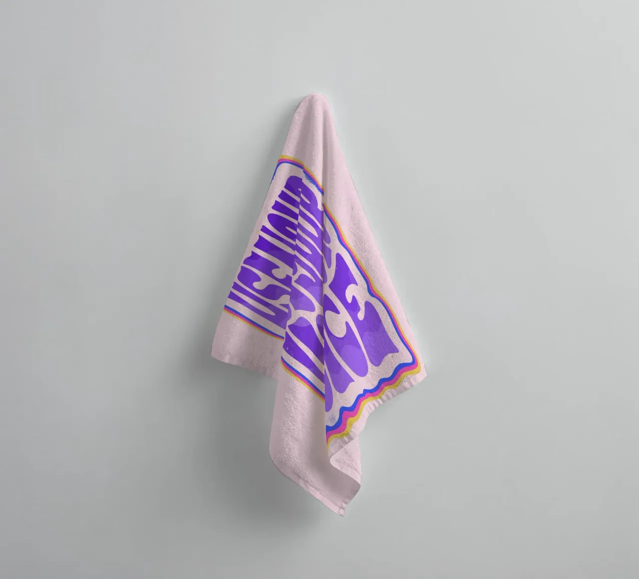 Say It Loud – Dein Statement in Farbe towel by QuooodZ by MooodzArt