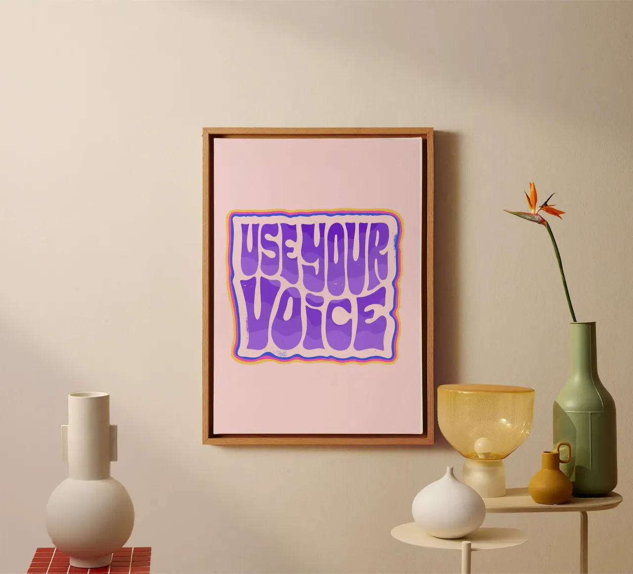 Say It Loud – Dein Statement in Farbe canvas by QuooodZ by MooodzArt
