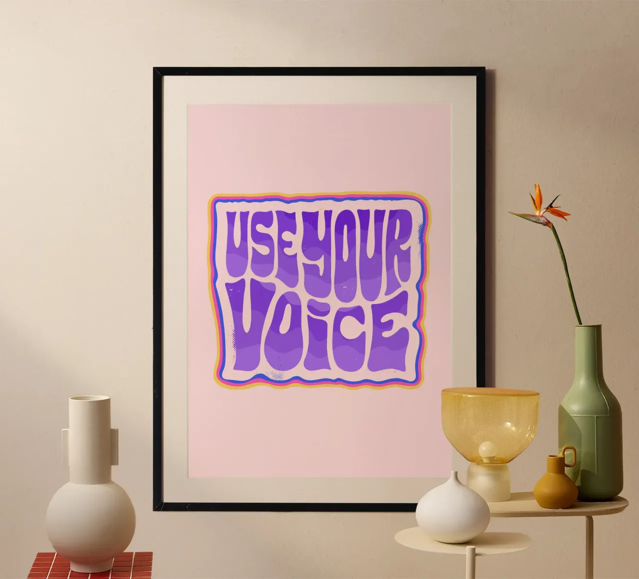 Say It Loud - Dein Statement in Farbe Hahnemühle von QuooodZ by MooodzArt