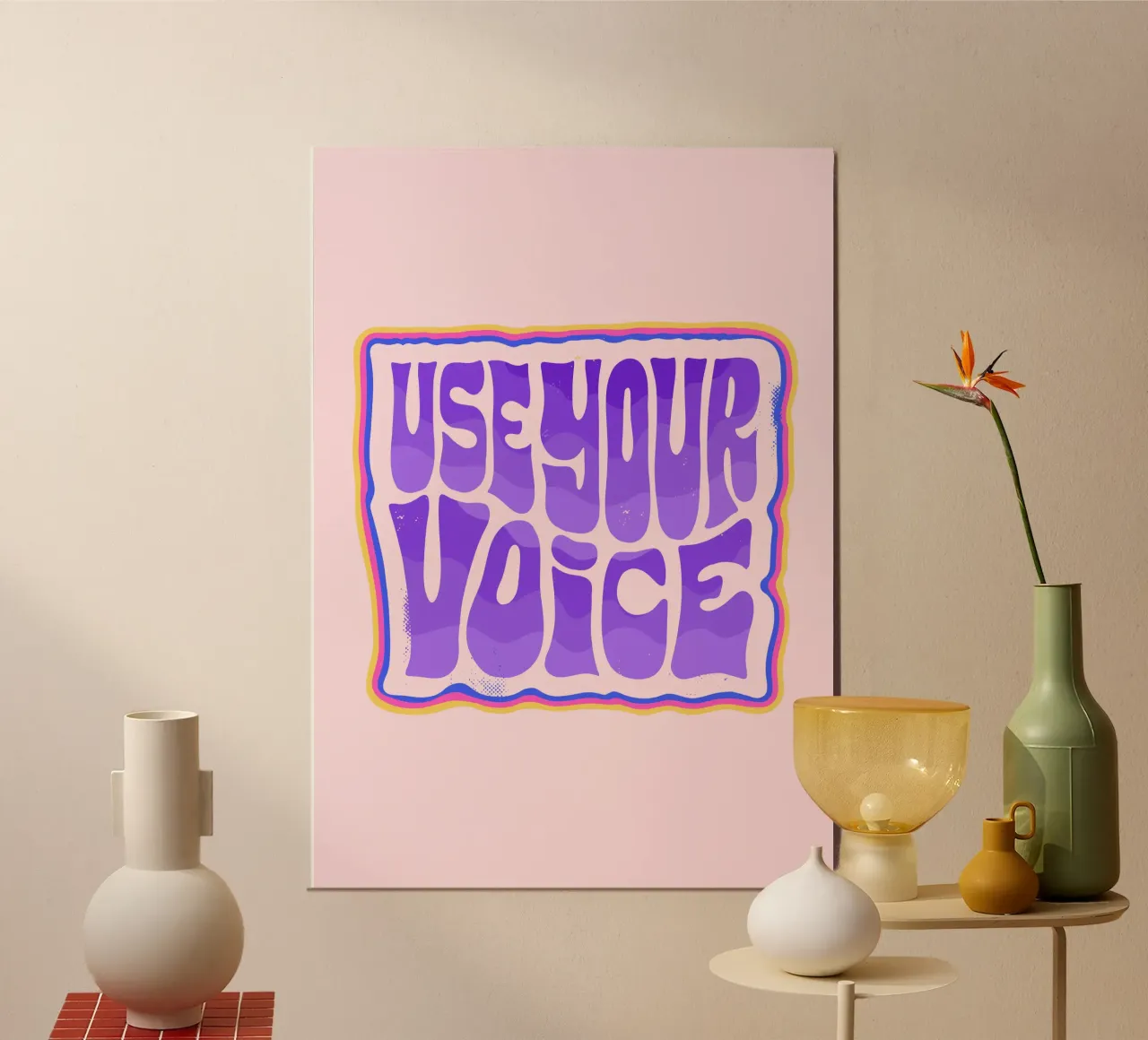 Say It Loud - Dein Statement in Farbe Hahnemühle von QuooodZ by MooodzArt