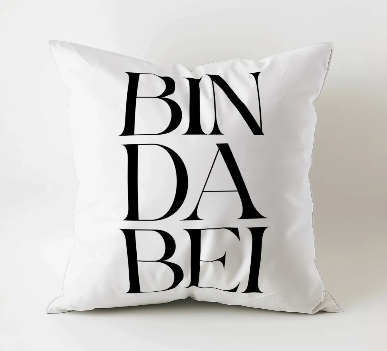 Bin dabei cuscino da BAINAI QUOTES