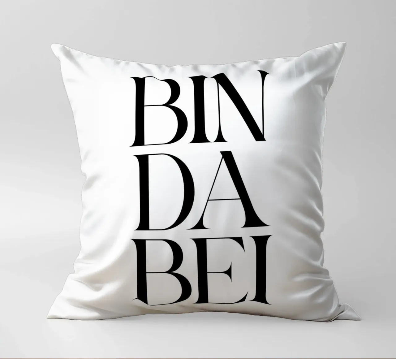 Bin dabei cuscino da BAINAI QUOTES
