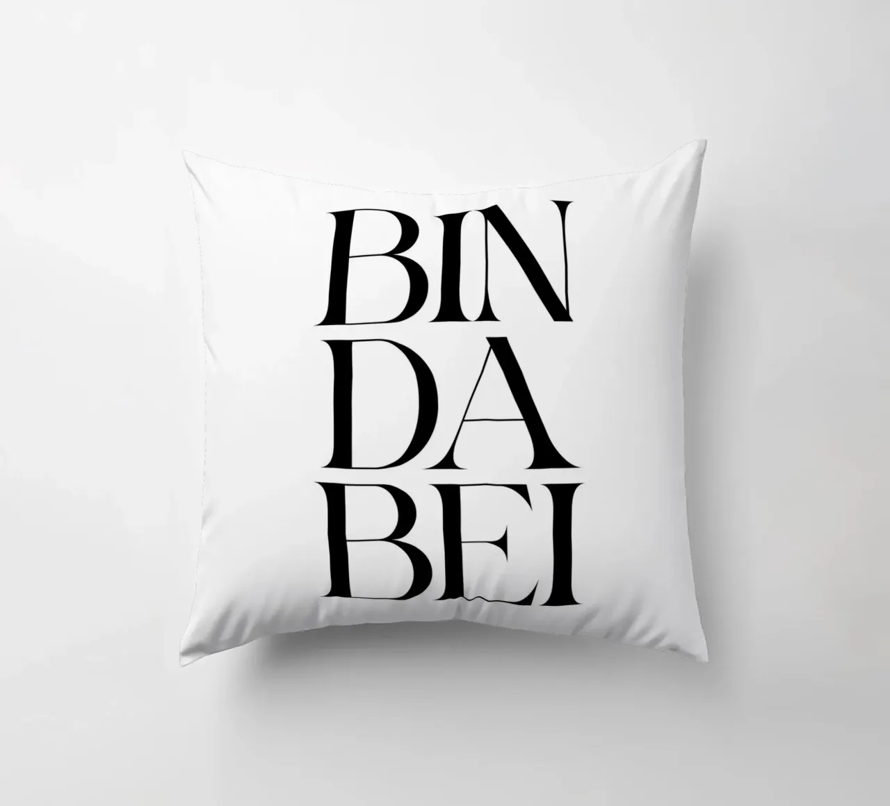 Bin dabei cuscino da BAINAI QUOTES