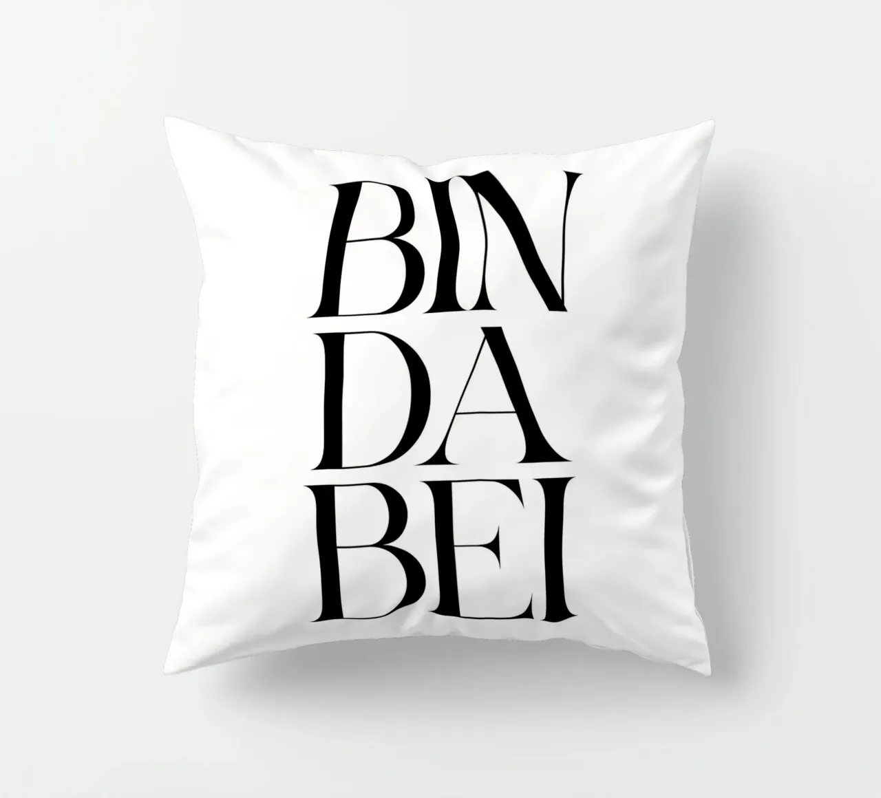 Bin dabei cuscino da BAINAI QUOTES