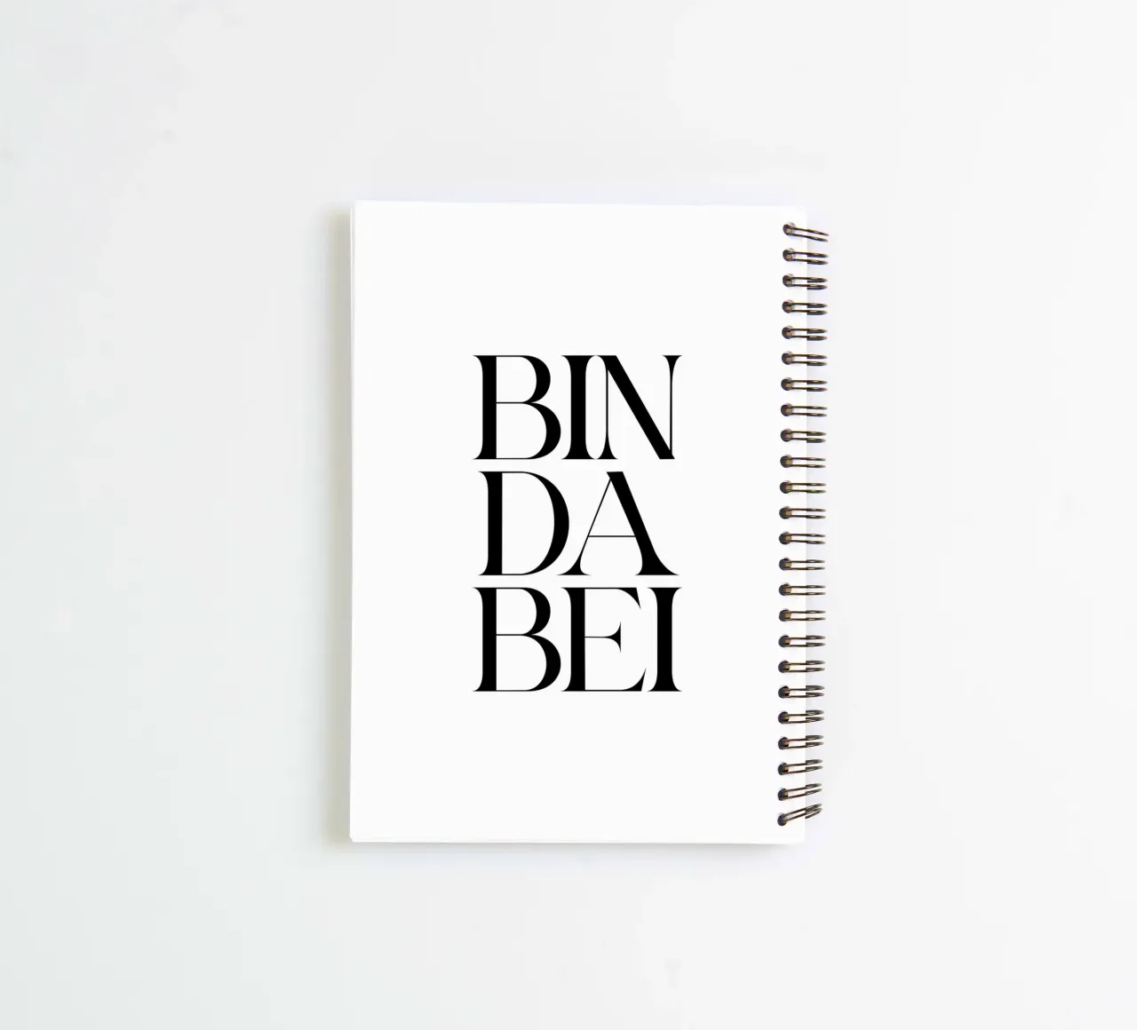 Bin dabei diario ad anelli da BAINAI QUOTES