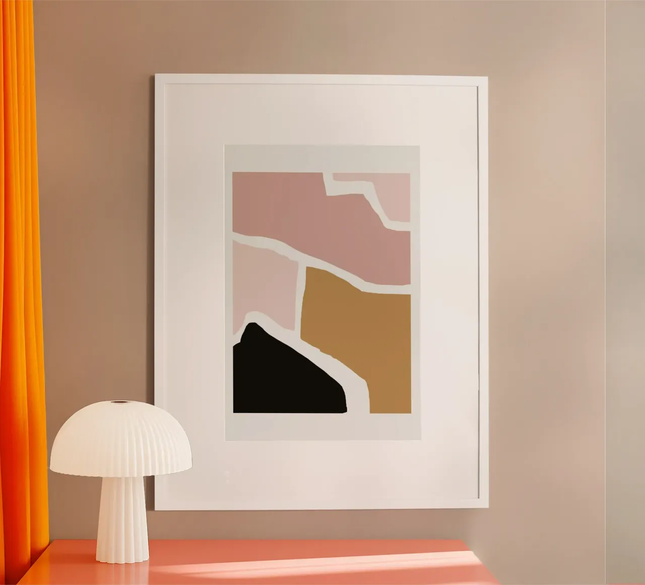 Rheia poster con telaio in plastica da Charlotte Winter