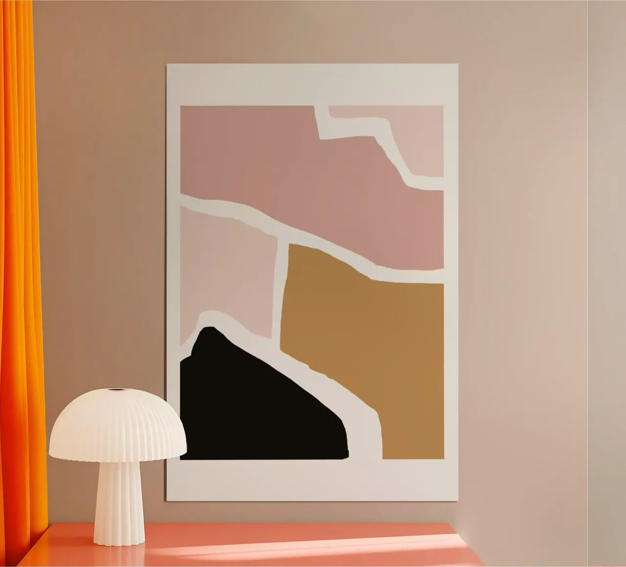 Rheia poster con telaio in plastica da Charlotte Winter