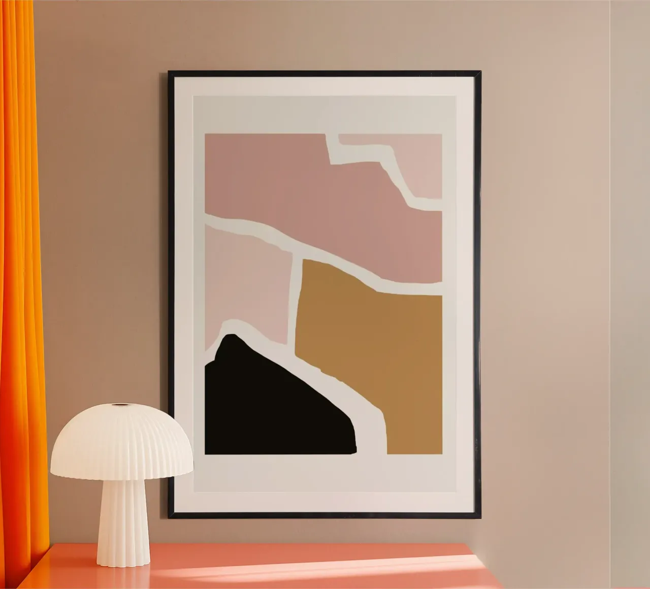 Rheia poster con telaio in plastica da Charlotte Winter