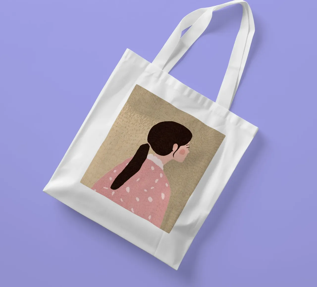 Head In The Clouds borsa in juta da treechild