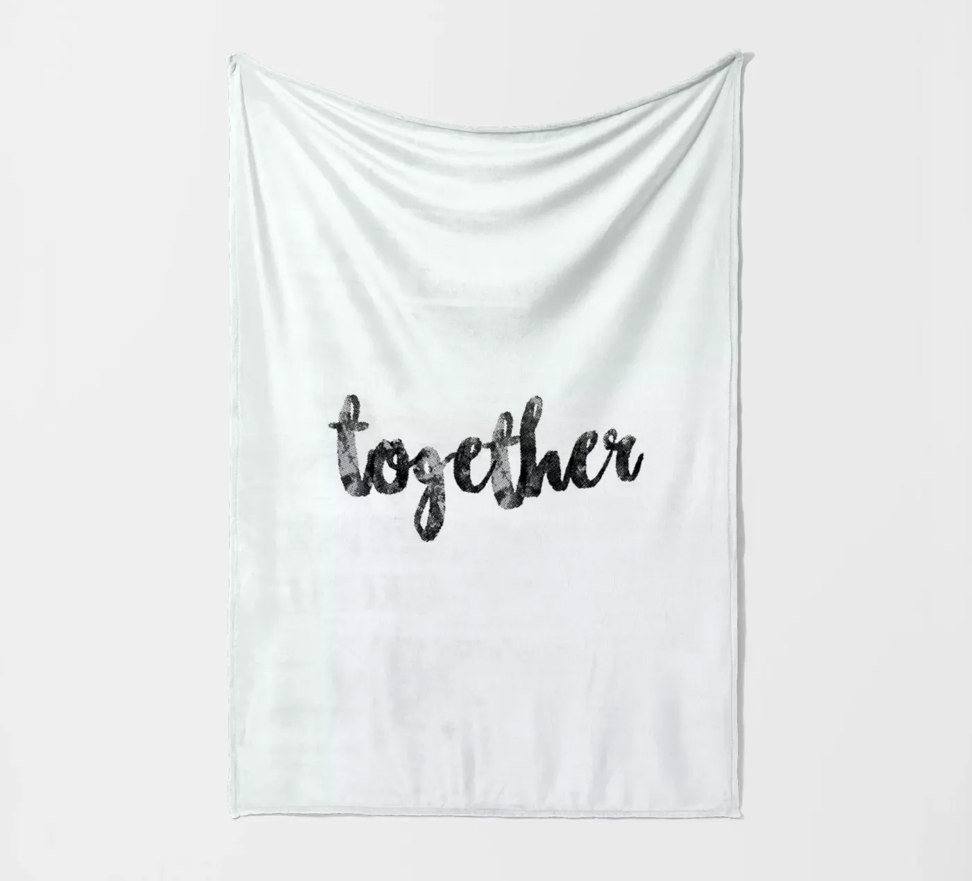 Together coperta in pile da typed