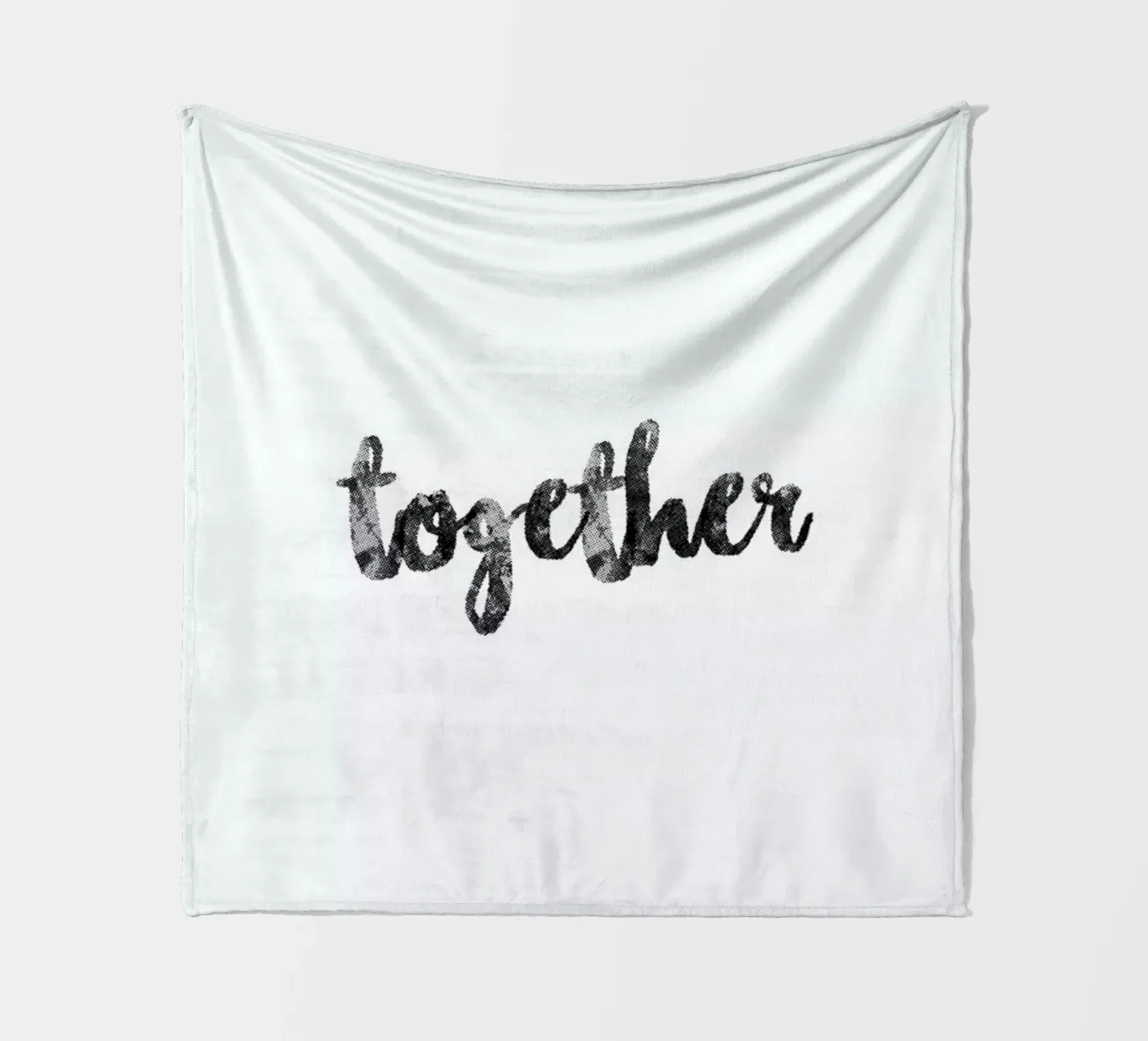 Together coperta in pile da typed