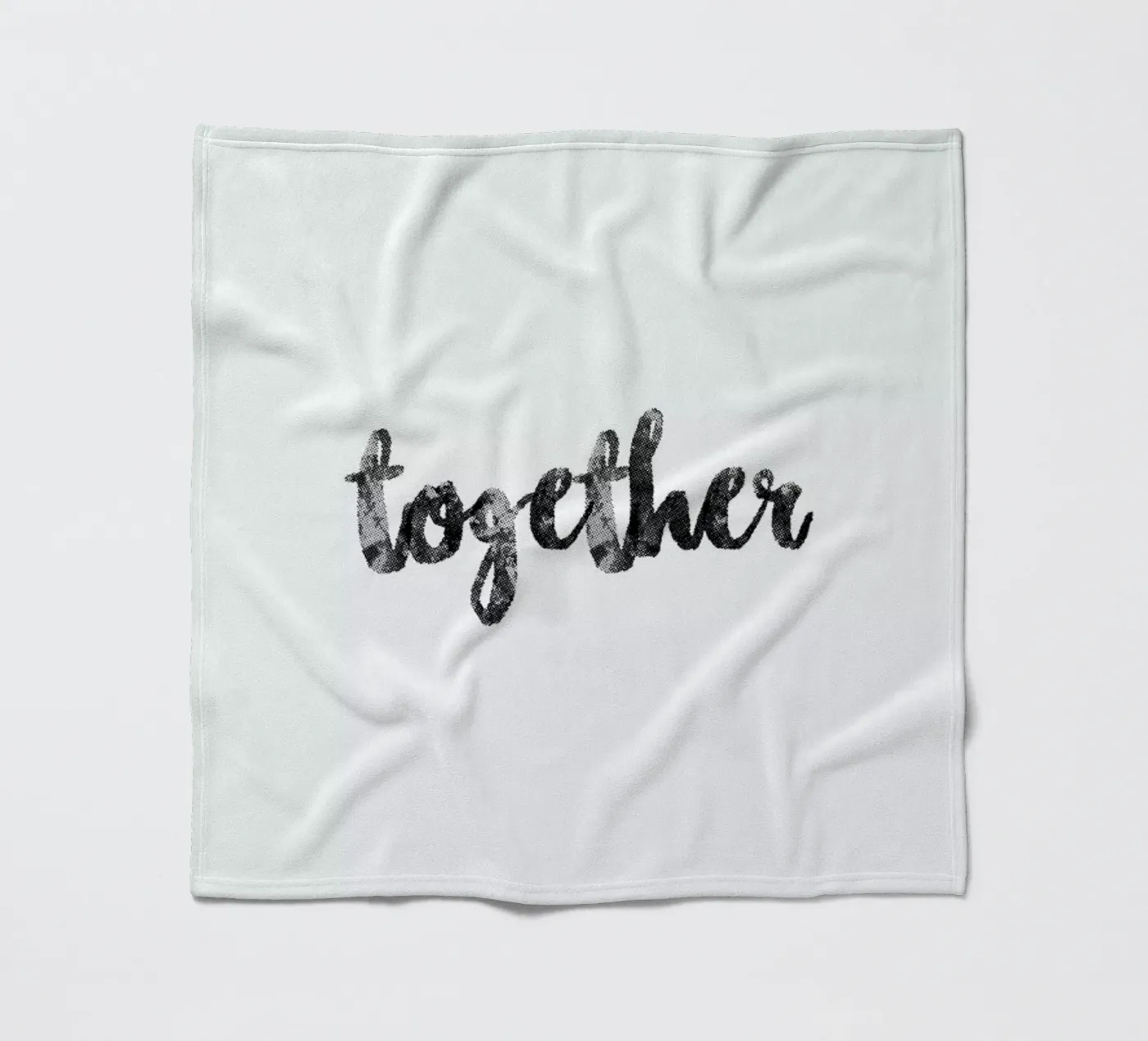 Together coperta in pile da typed