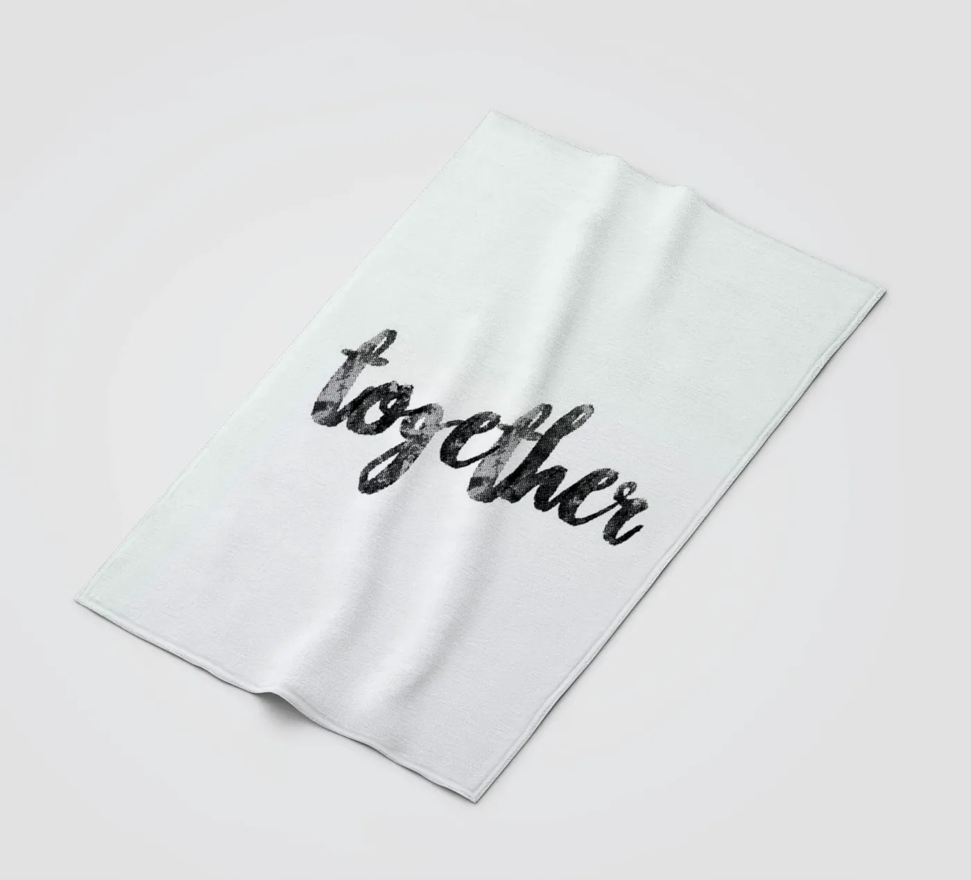Together coperta in pile da typed