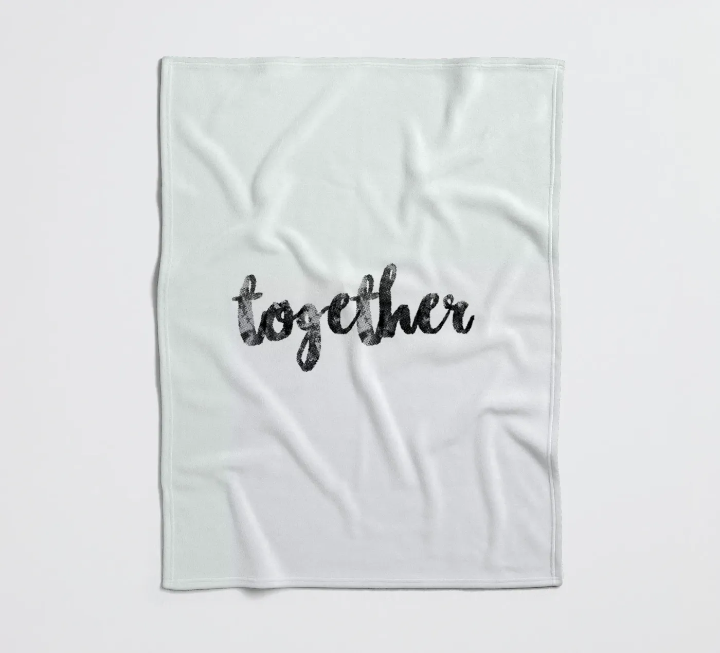 Together coperta in pile da typed