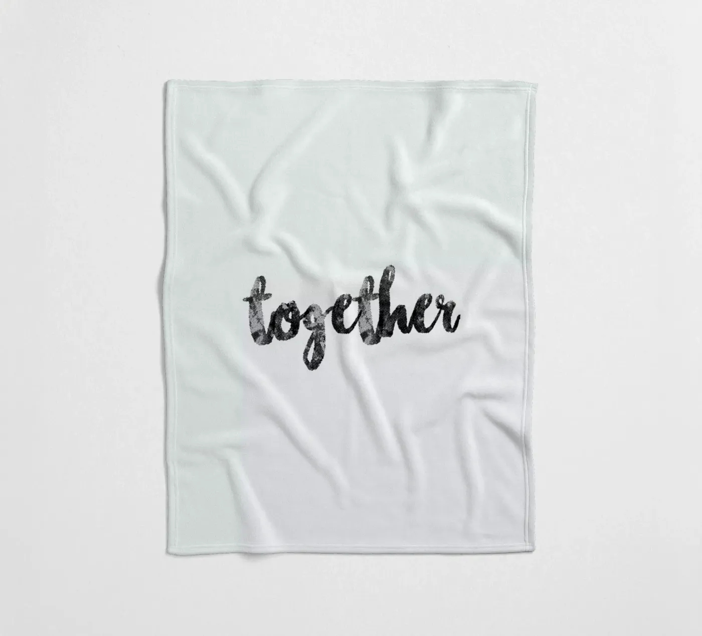 Together coperta in pile da typed
