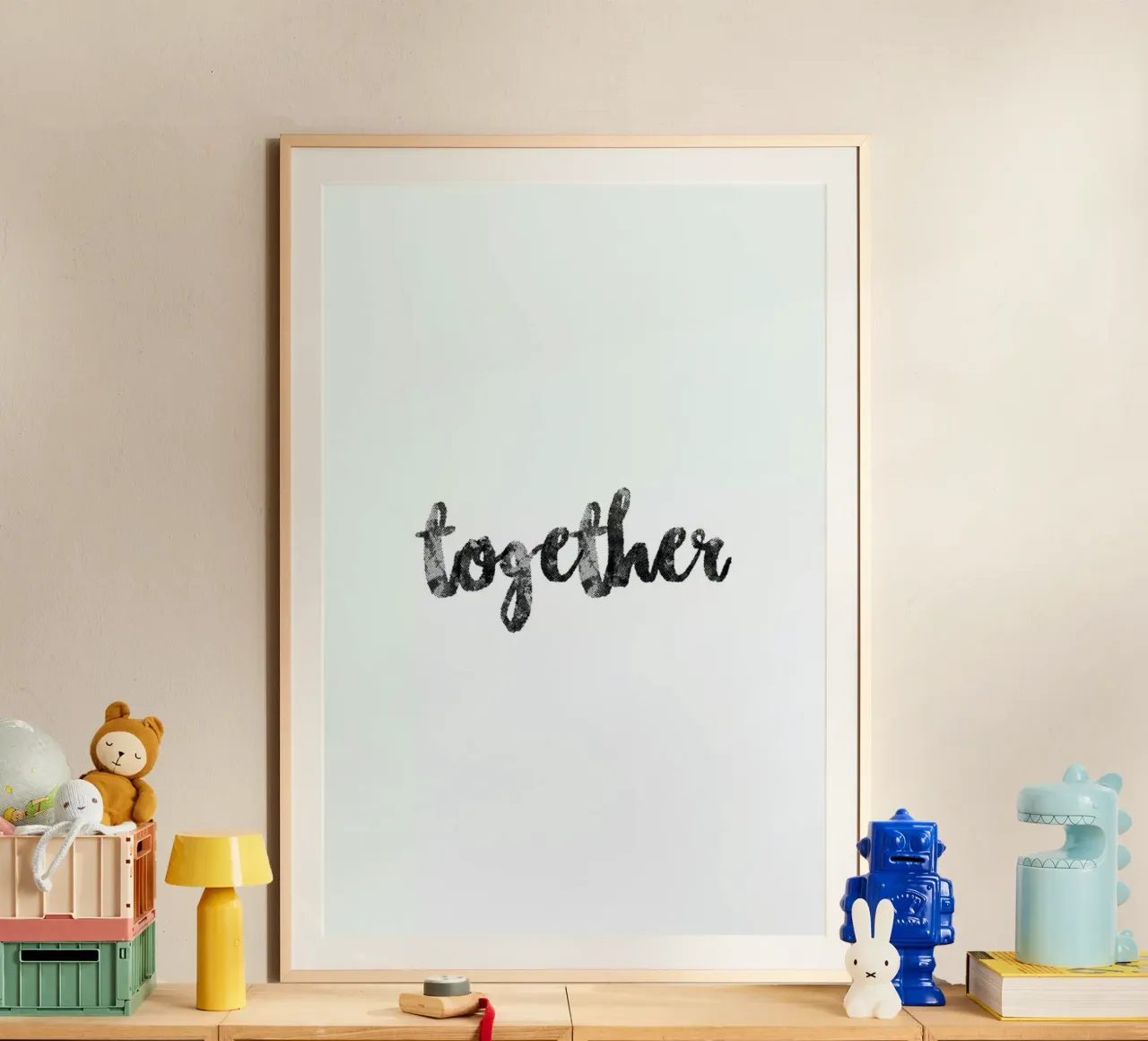 Together poster da typed