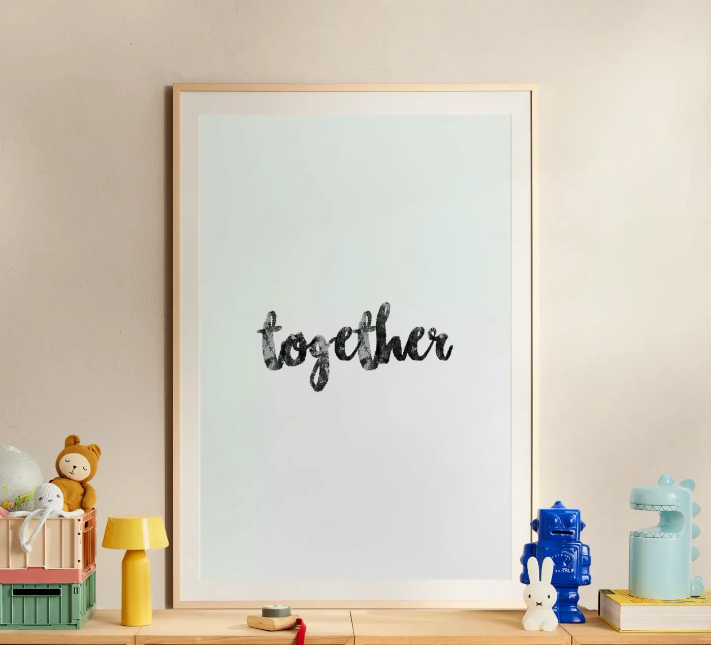Together poster da typed