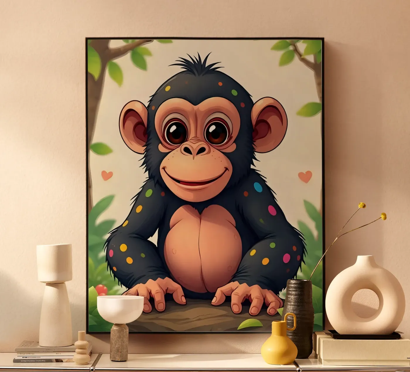 Affe_01 forex plate by Tierisch bunt by LK