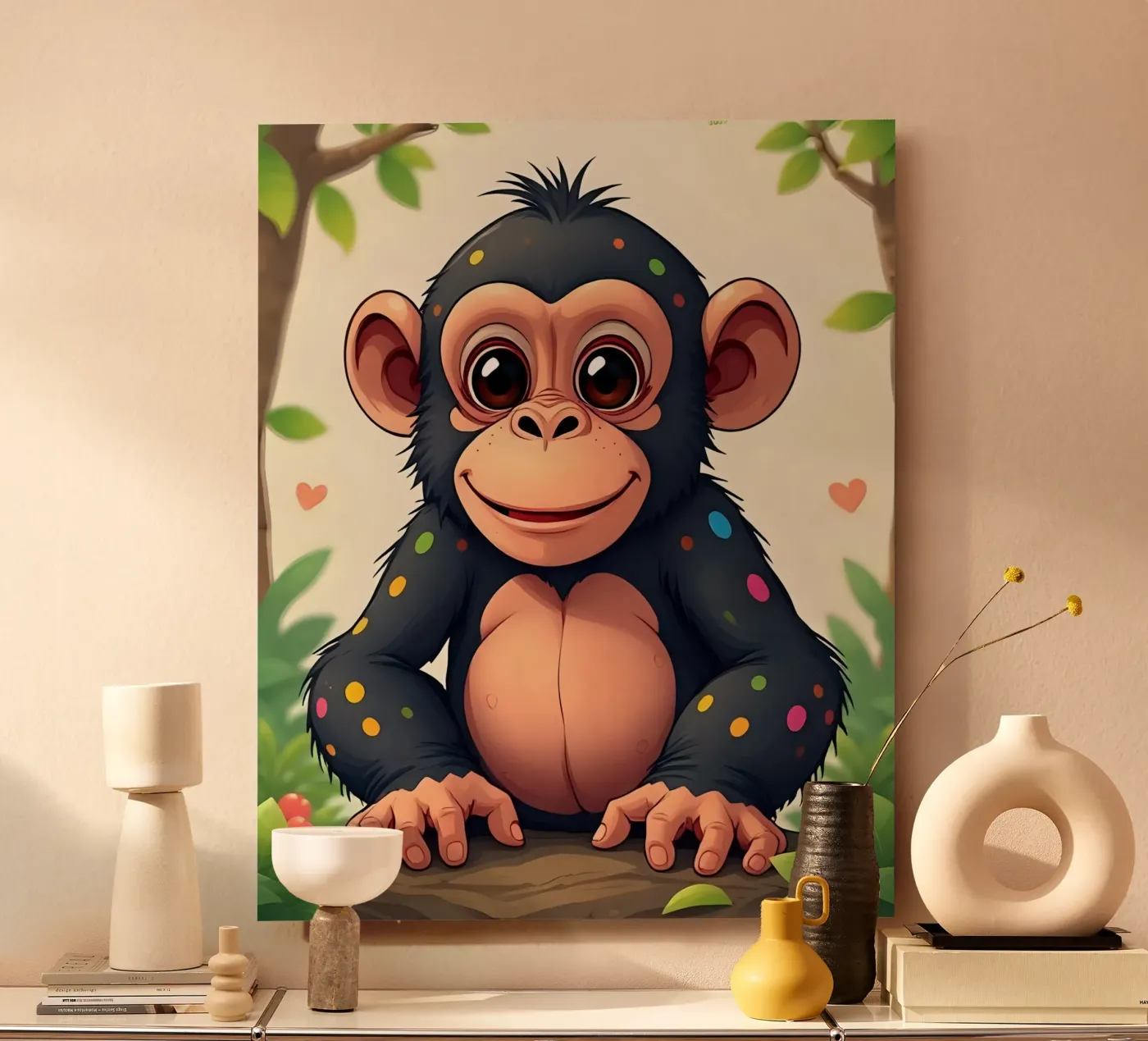 Affe_01 forex plate by Tierisch bunt by LK