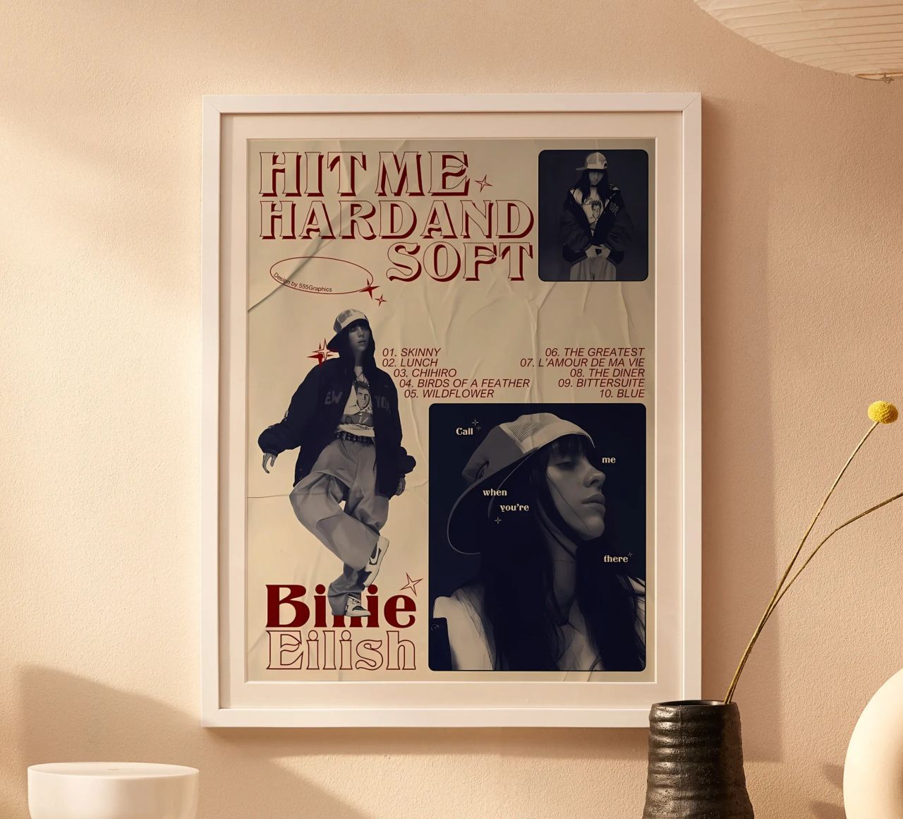 Billie Eilish Poster von Jacari