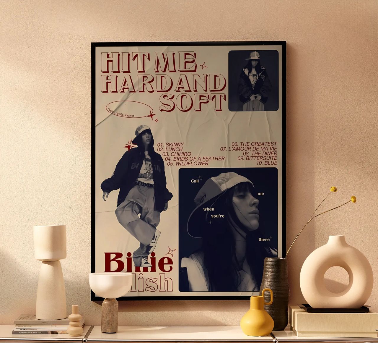 Billie Eilish Poster von Jacari