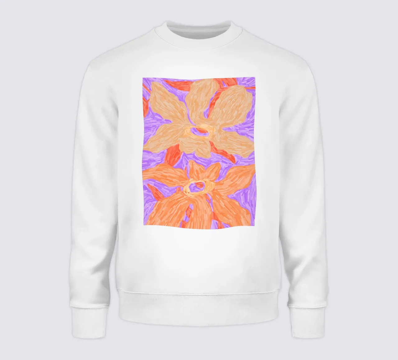 Calm Strokes No 31 felpa da treechild