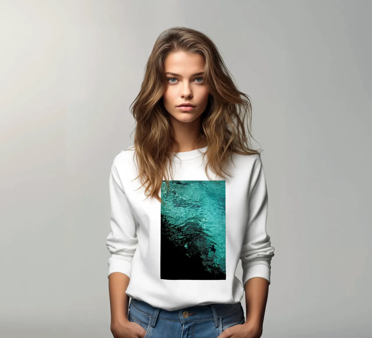 "50 Shades of Water" felpa da Studio Nahili