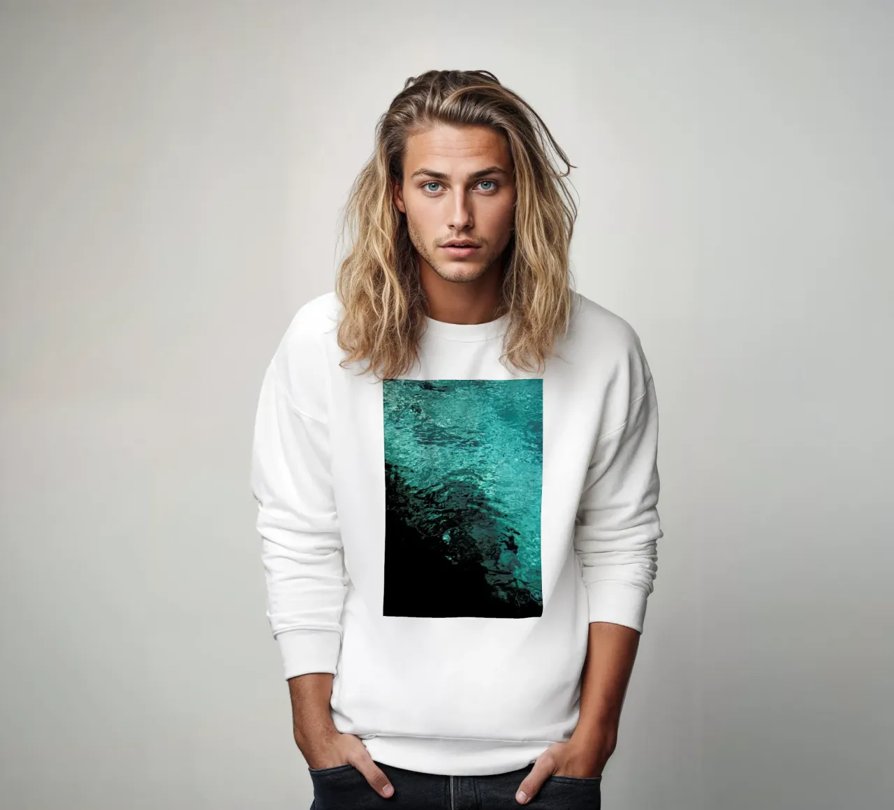 "50 Shades of Water" felpa da Studio Nahili