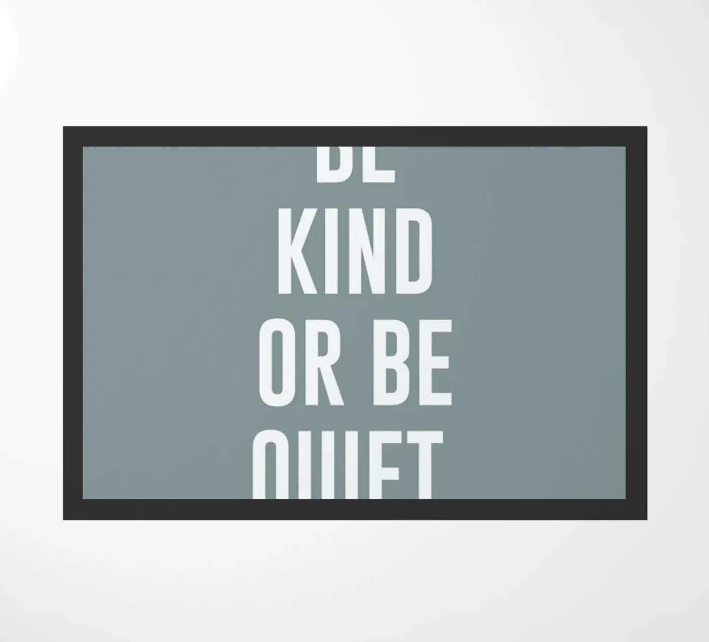 Be Kind doormat by daylight design studio