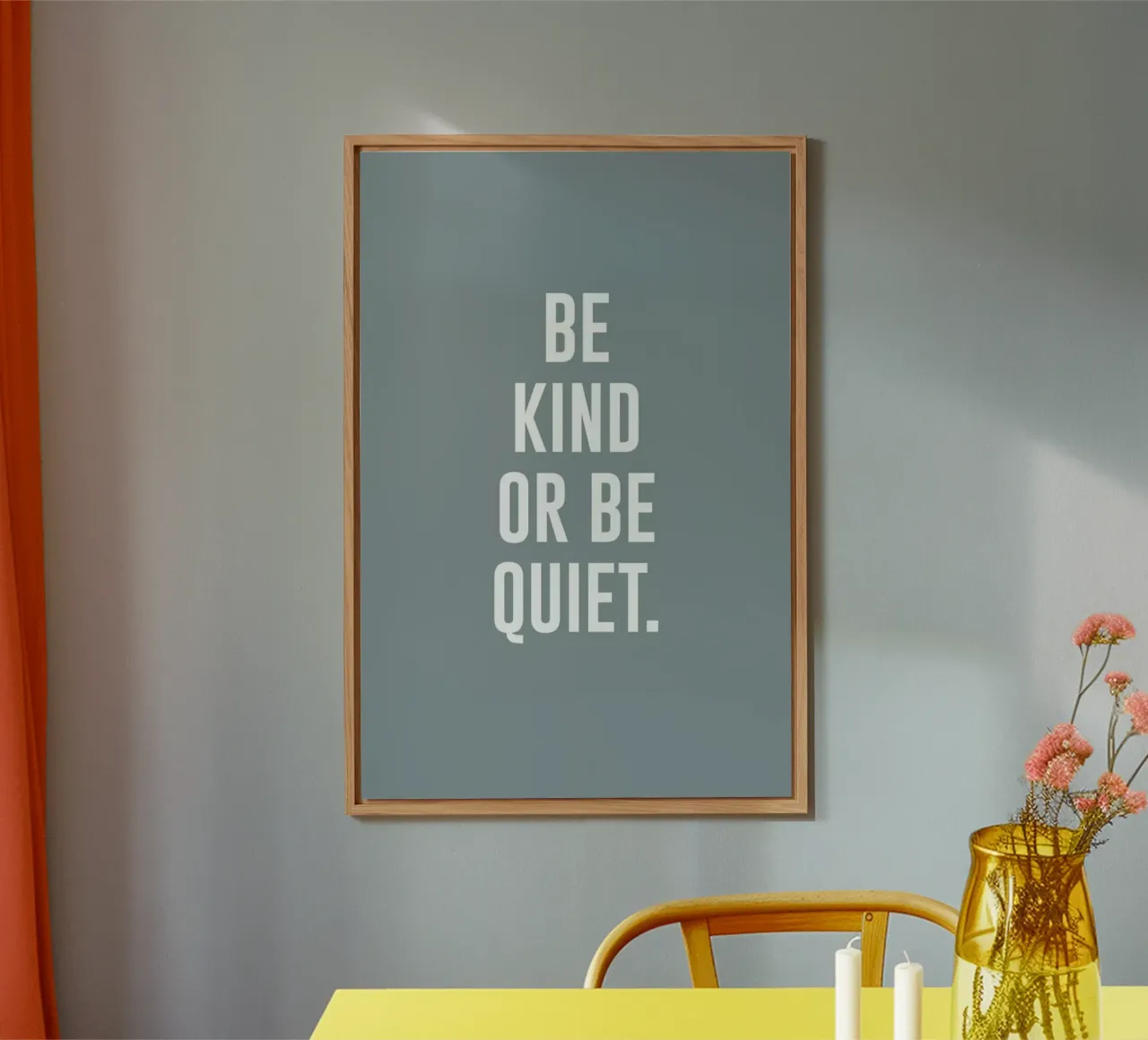 Be Kind alluminio dibond da daylight design studio