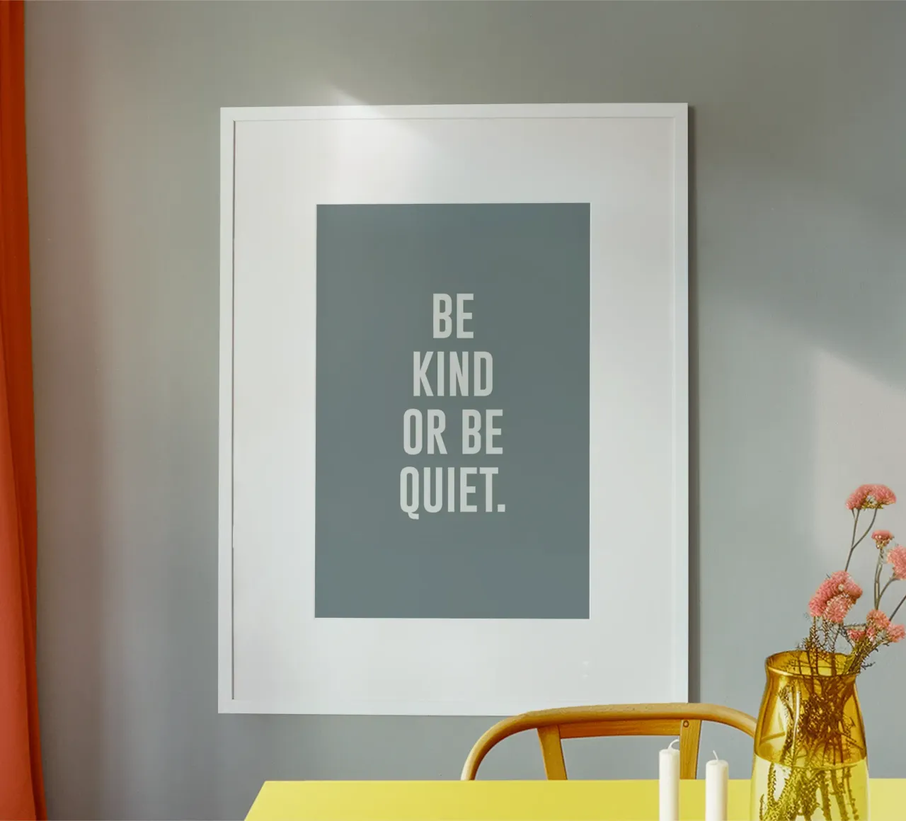 Be Kind poster da daylight design studio