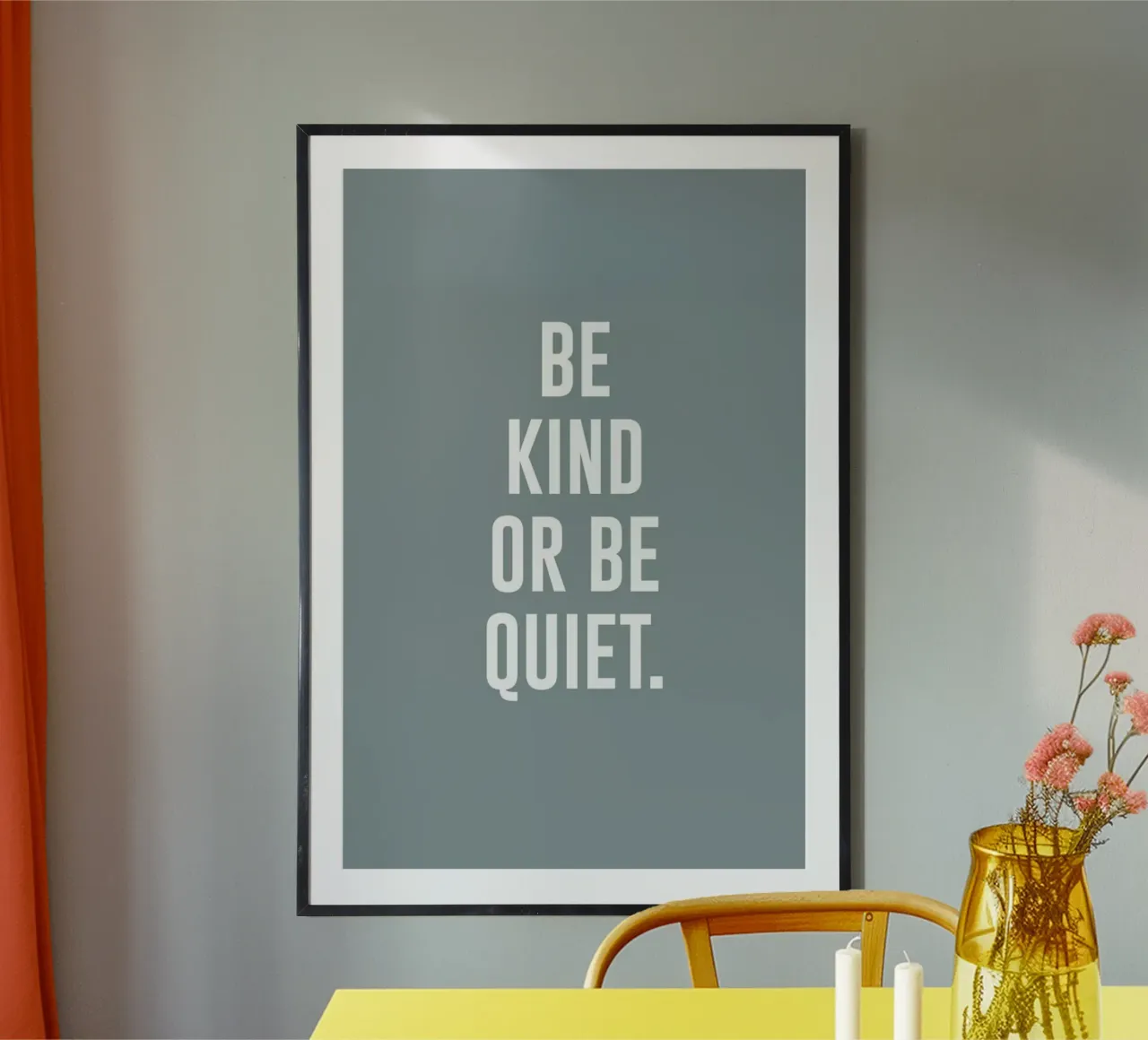 Be Kind poster da daylight design studio