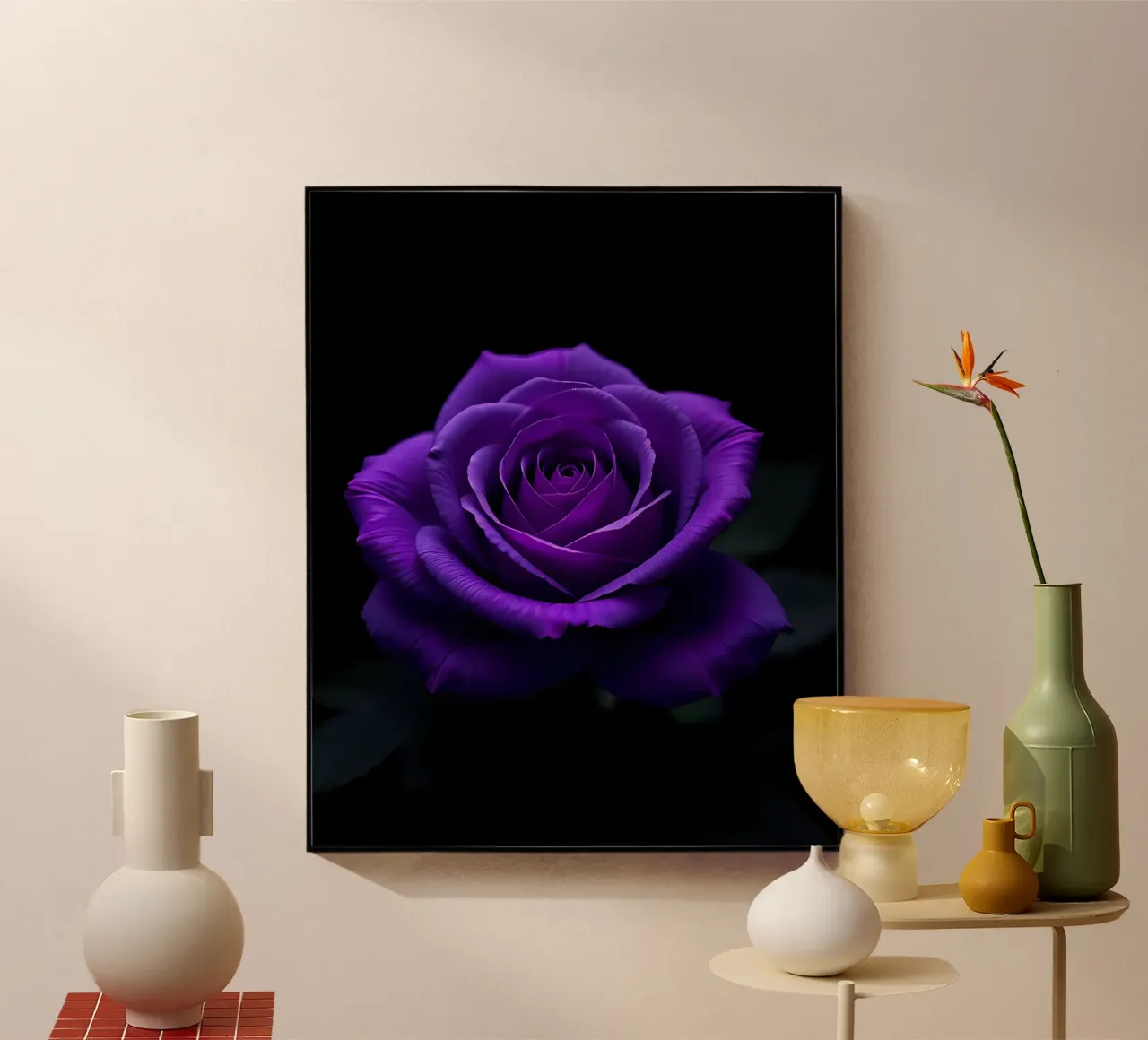 Rosa_viola_01 plexiglass da Farb- und Blütenzauber by LK