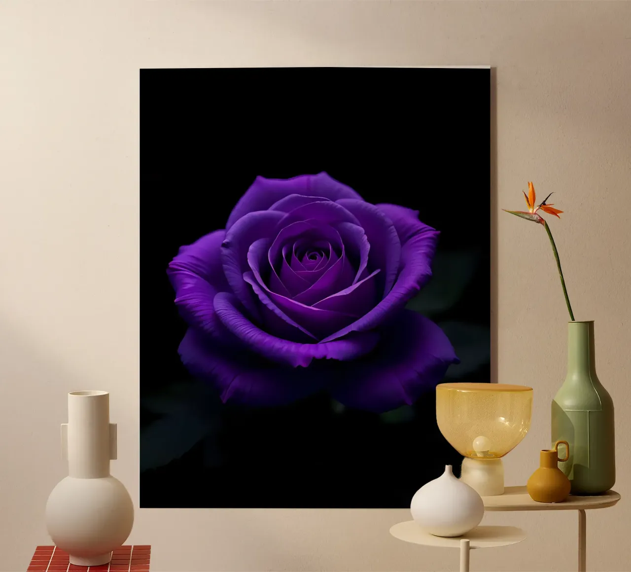 Rosa_viola_01 plexiglass da Farb- und Blütenzauber by LK