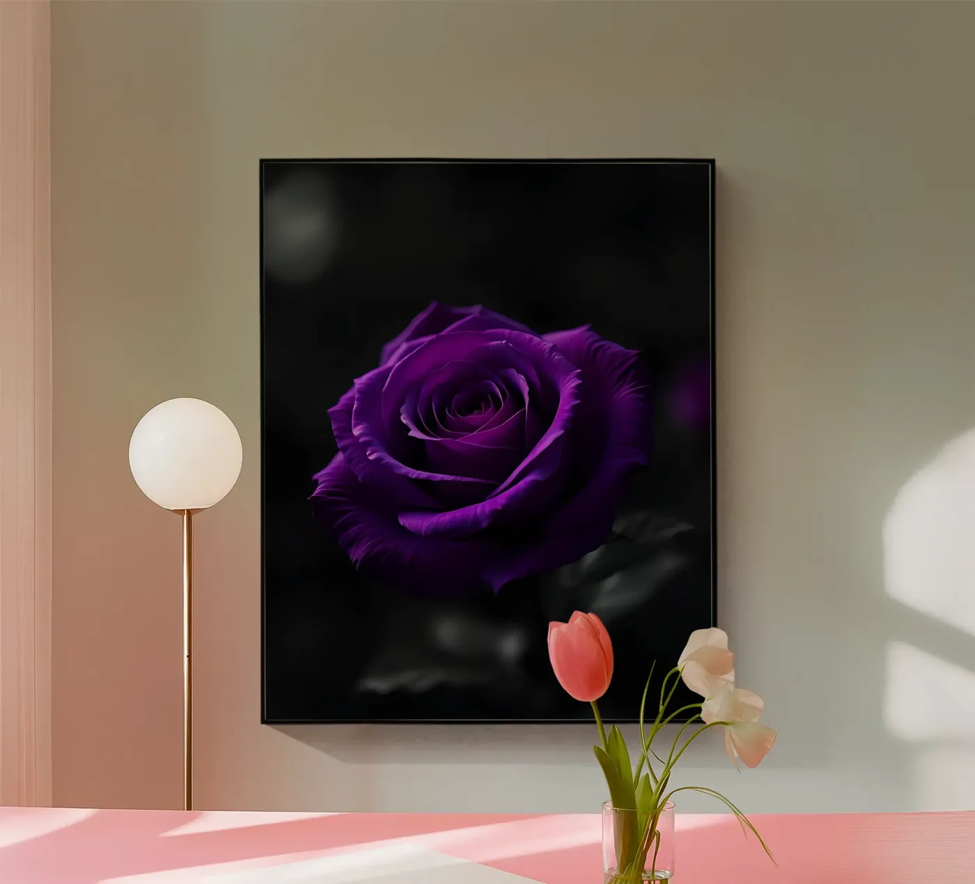 Rosa_viola_02 plexiglass da Farb- und Blütenzauber by LK