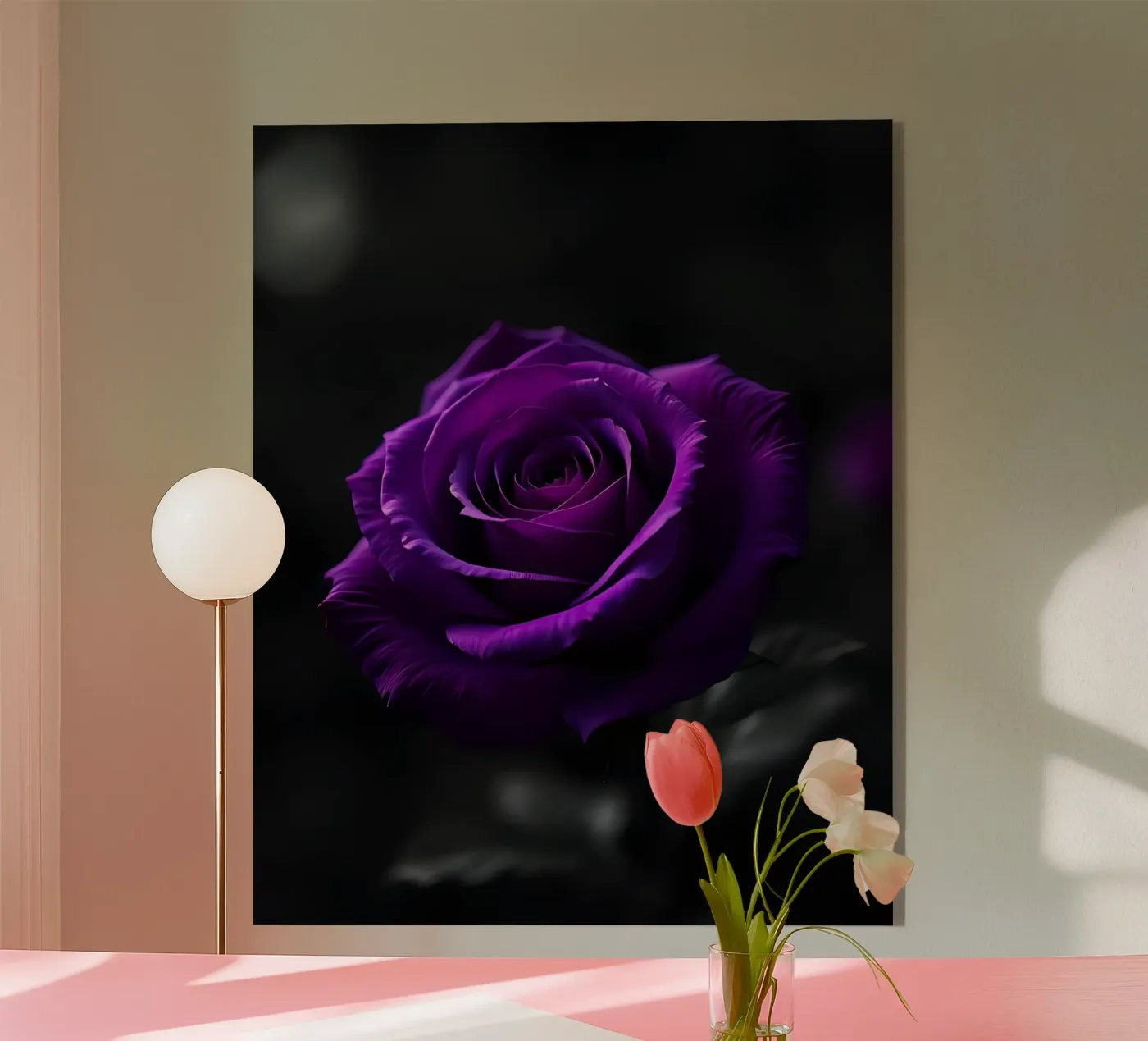 Rosa_viola_02 plexiglass da Farb- und Blütenzauber by LK