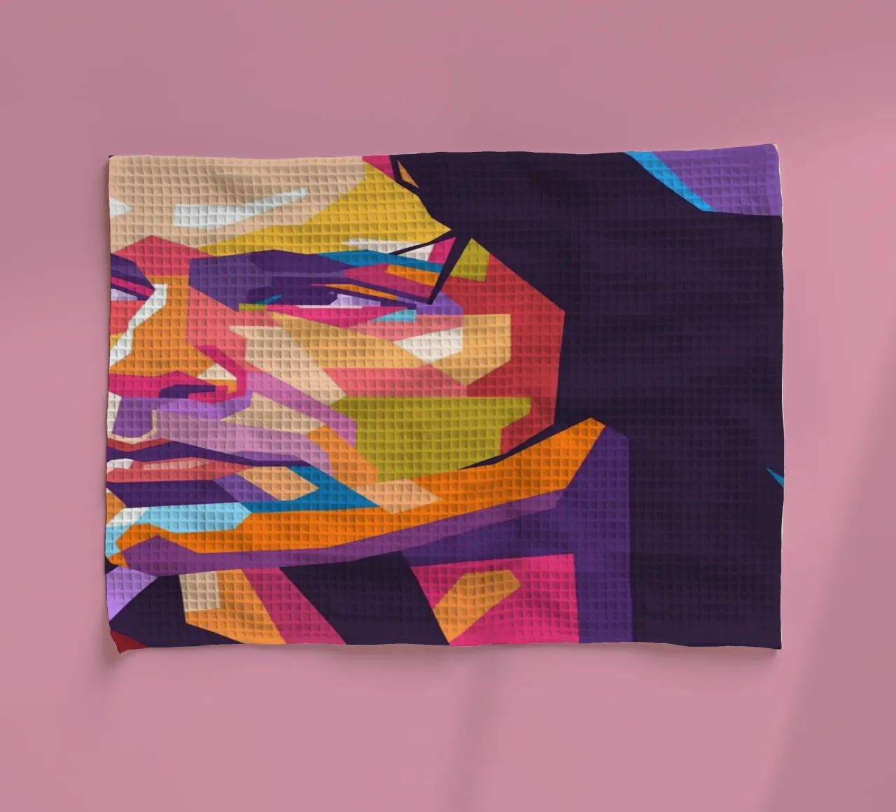 Andrea Pirlo ritratto pop art canovaccio da cucina da Hantamrata