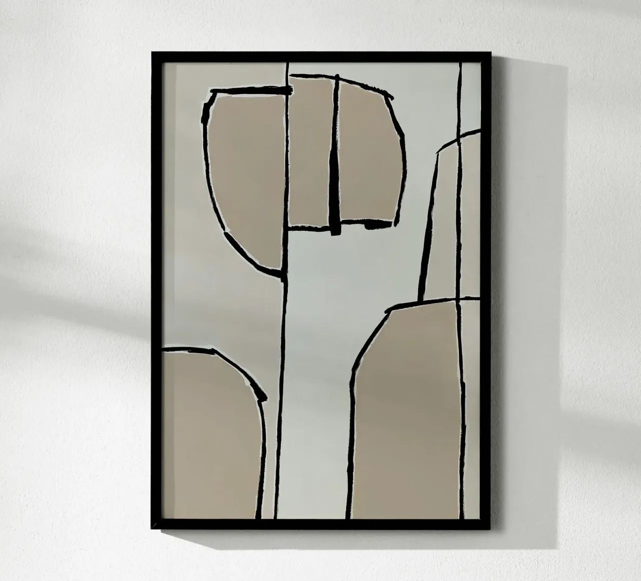 abstract shapes no2 carta hahnemühle da Andrea Reichhart Art