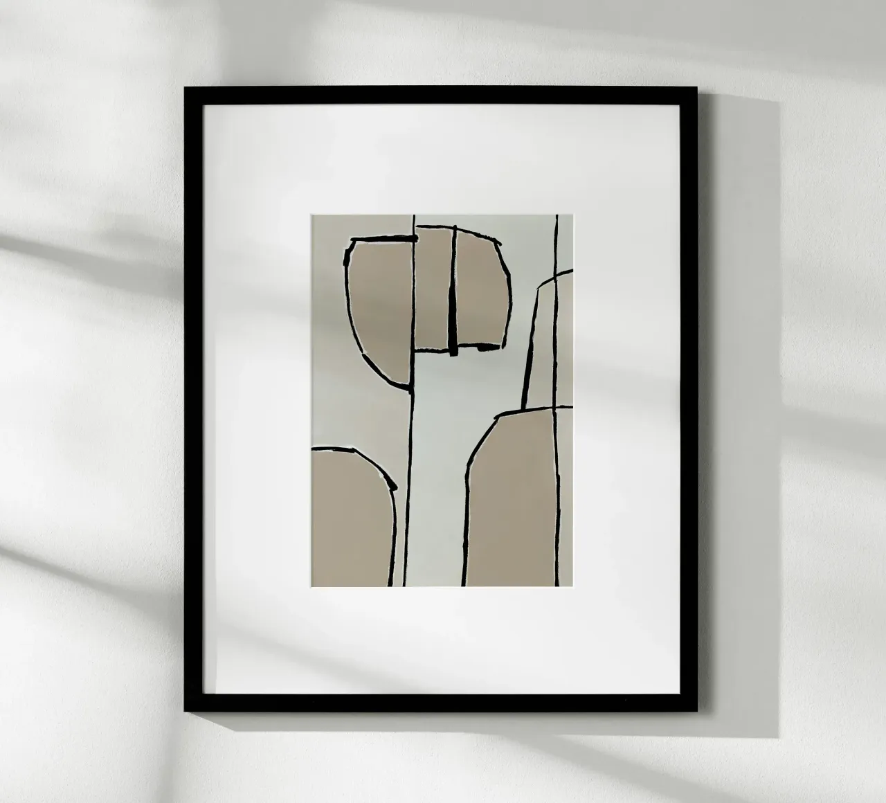 abstract shapes no2 carta hahnemühle da Andrea Reichhart Art