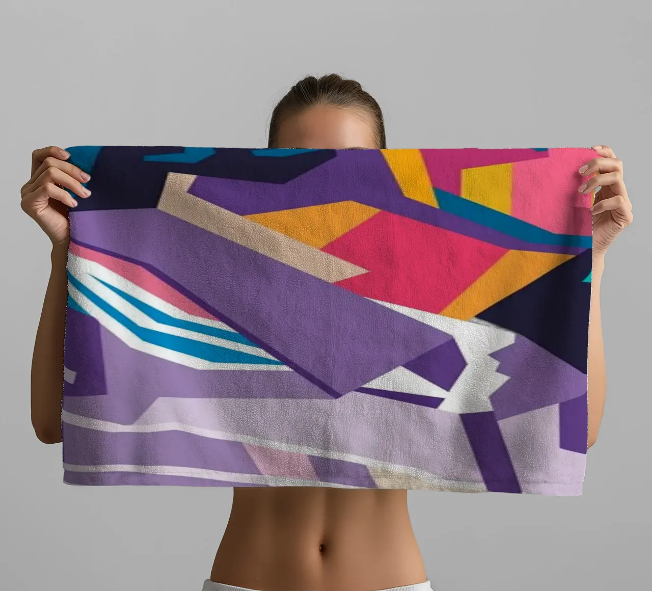 Zack DeLarocha Rage Againts The Machine pop art portrait towel by Hantamrata